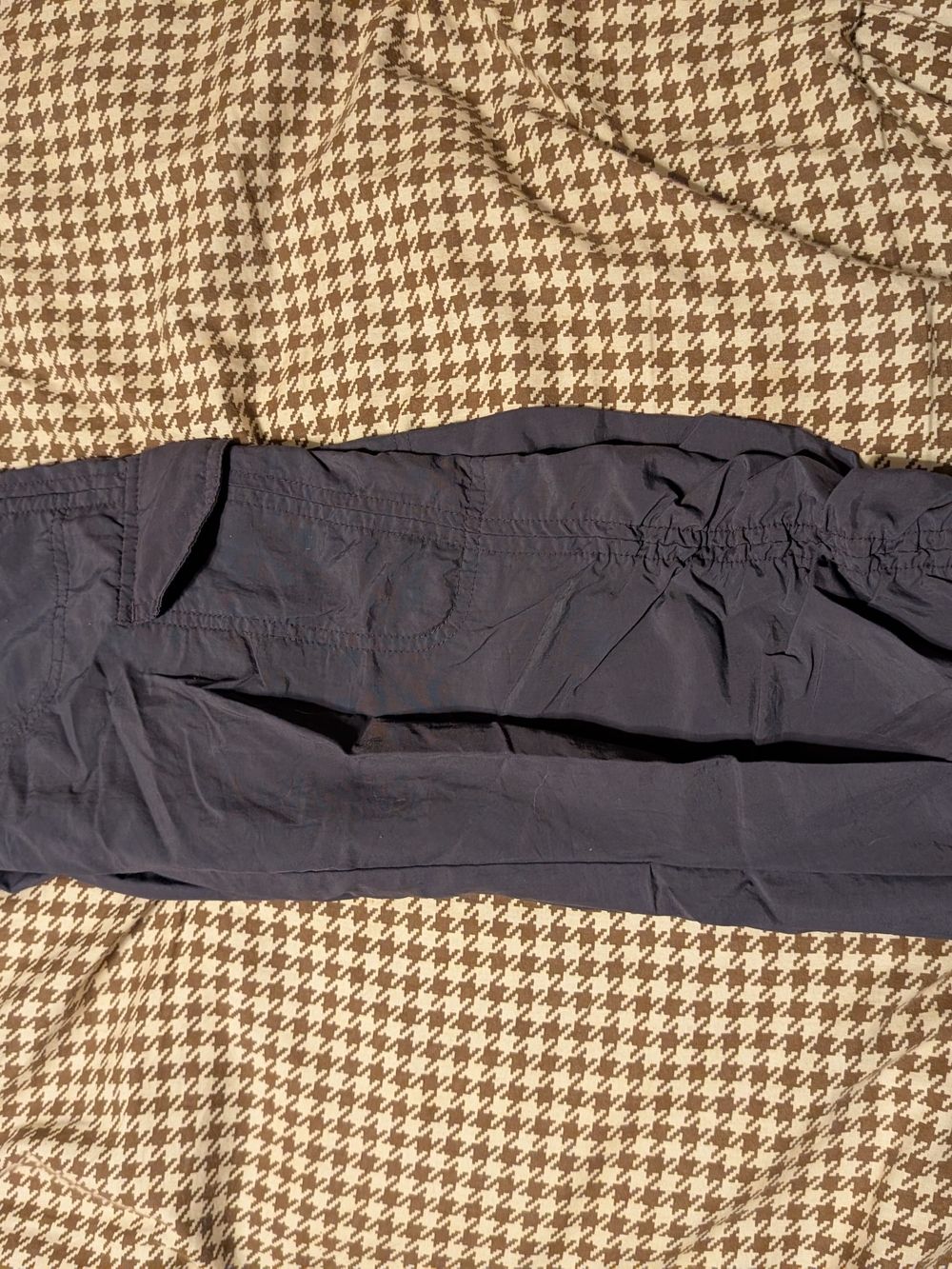 Men's Dark Navy Casual Drawstring Pants